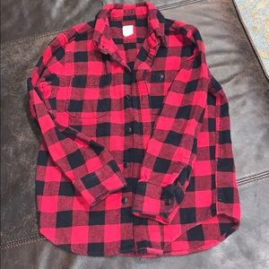 Boys Gap plaid shirt